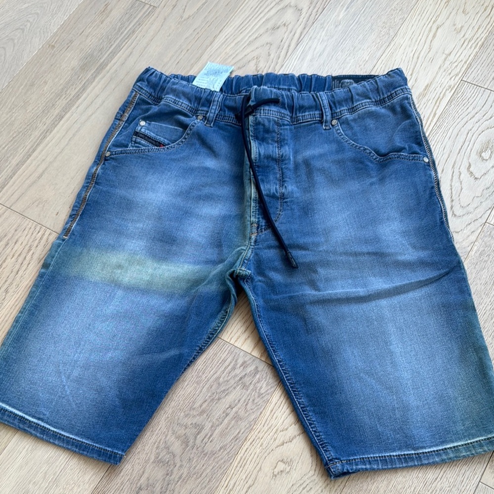 Men's Blue Denim Shorts